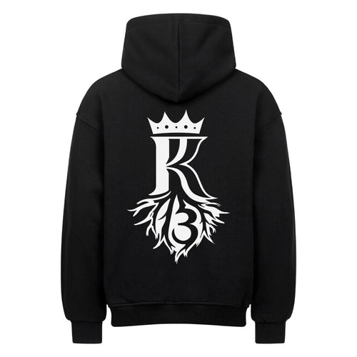 ROOTED 13 // CORE EDITION HOODIE - BLACK OVERSIZED