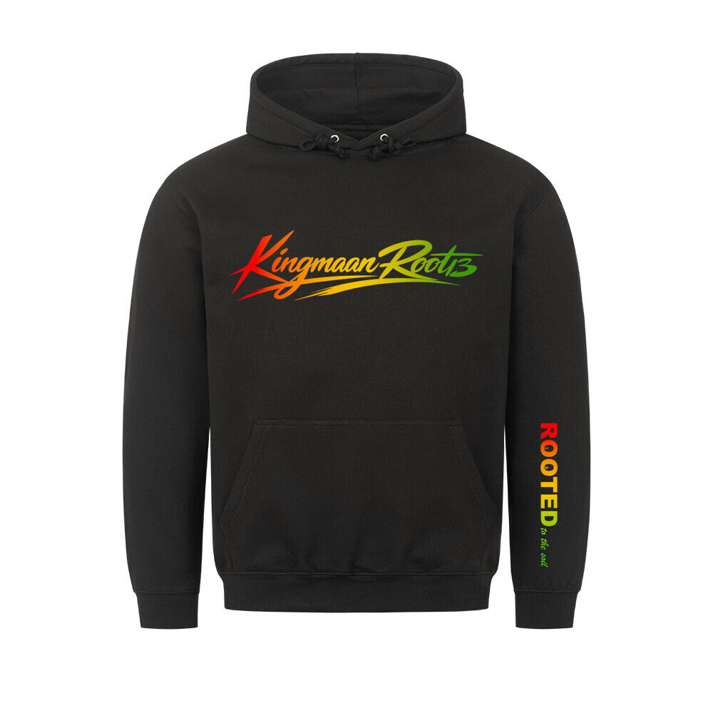 ROOTED 13 // KING PIECE HOODIE - BLACK