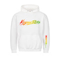 ROOTED 13 // KING PIECE HOODIE - WHITE