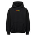 ROOTED 13 // KING PIECE HOODIE - BLACK OVERSIZED