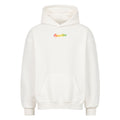 ROOTED 13 // KING PIECE HOODIE - WHITE OVERSIZED